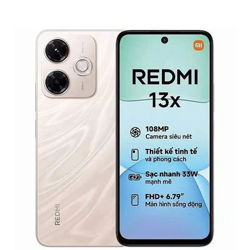 گوشی موبایل شیائومی Redmi 13x ظرفیت 256 رم 8 گیگابایت